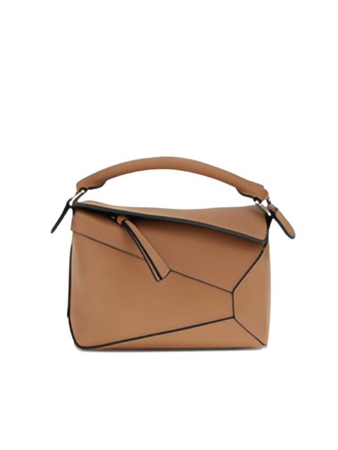 Loewe mini Puzzle Edge geometric-panel tote bag