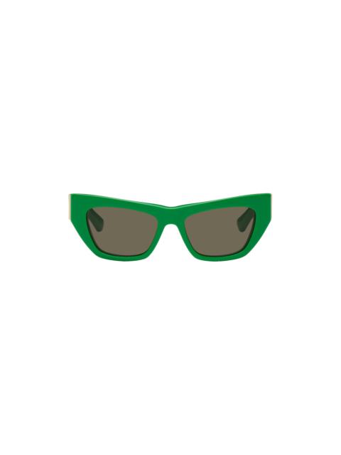Green Angle Sunglasses