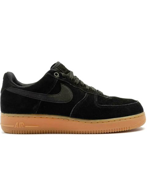 Nike Air Force 1 Low '07 Black Suede Gum