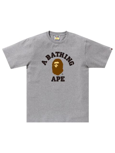 BAPE College Tee 'Grey'