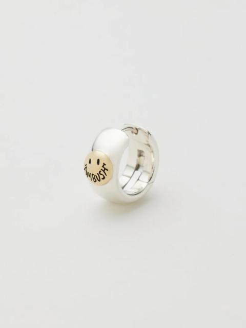 Ambush SMILEY HOOP EARRING
