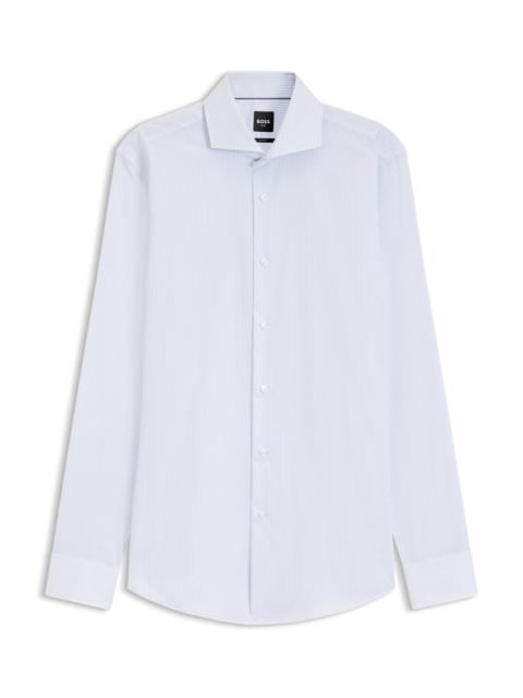 BOSS SLIM-FIT SHIRT IN WRINKLE-FREE COTTON