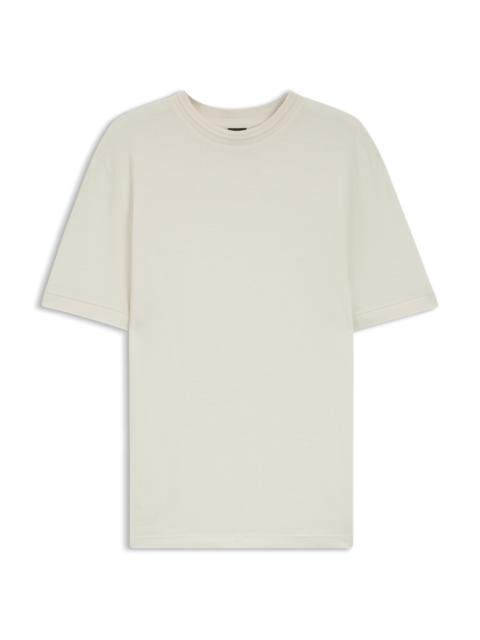 BOSS REGULAR-FIT T-SHIRT IN A MERCERISED COTTON BLEND