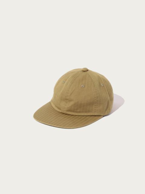 BEAMS PLUS Herringbone 6Panel Cap - Khaki