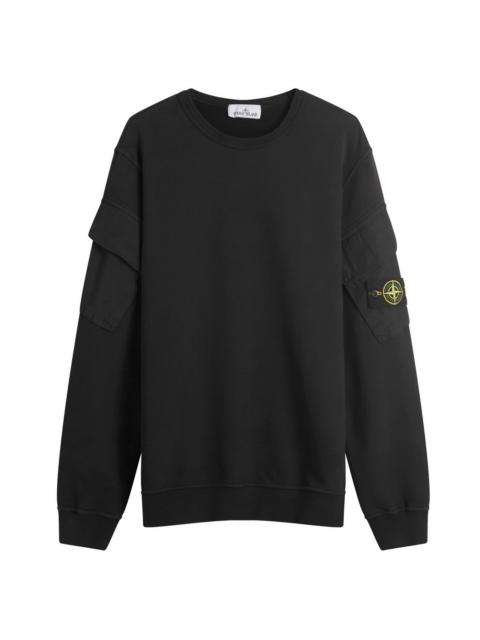 Stone Island Stone Island Brushed Fleece Cargo Pocket Sweatshirt
