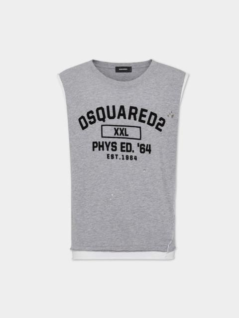 DSQUARED2 DSQUARED2 XXL PHYS ED.1964 IRON FIT T-SHIRT