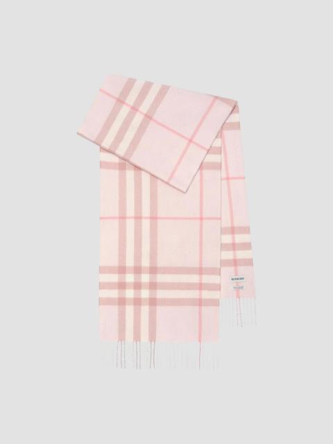 Burberry Women's Check Cashmere Scarf - Quartz Pink
