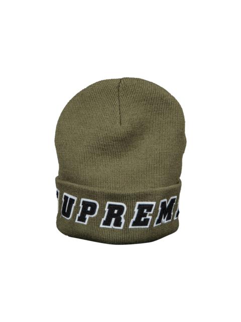 Supreme Felt Logo Beanie 'Olive'