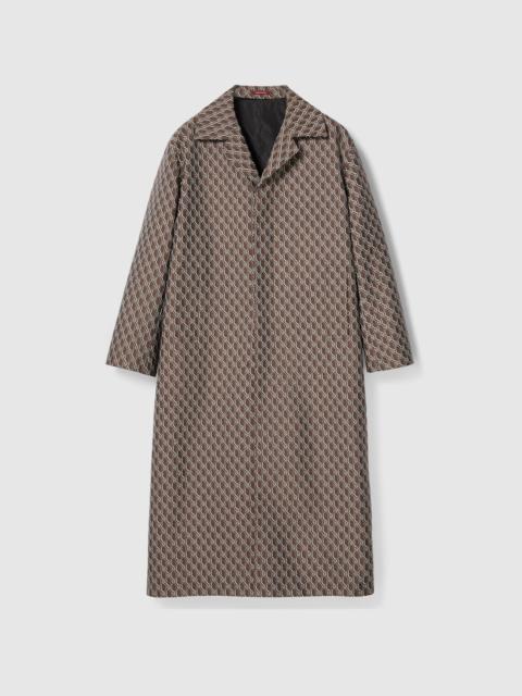 GUCCI GG nylon jacquard coat