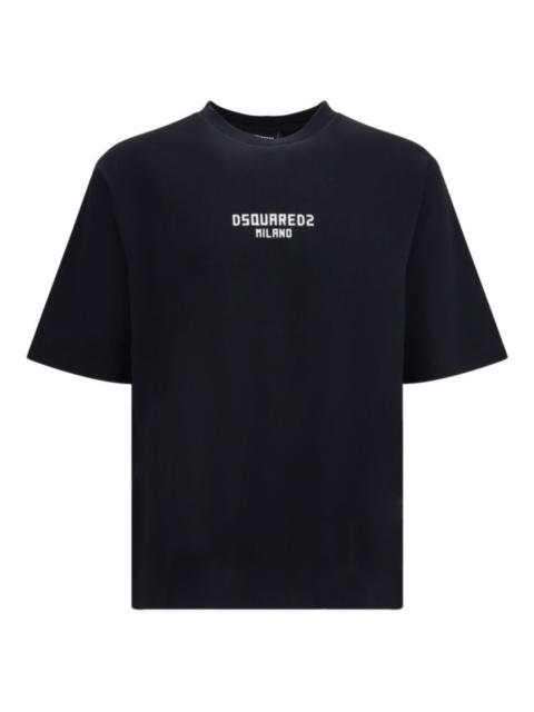 DSQUARED2 logo-detail round-neck T-shirt
