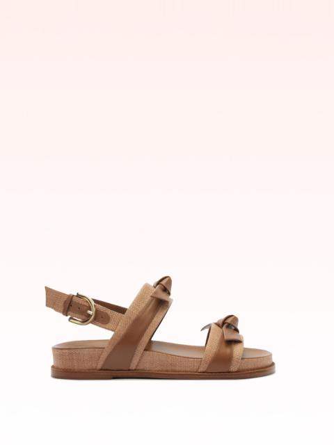 ALEXANDRE BIRMAN CLARITA RAFFIA SPORT SANDAL ESPRESSO