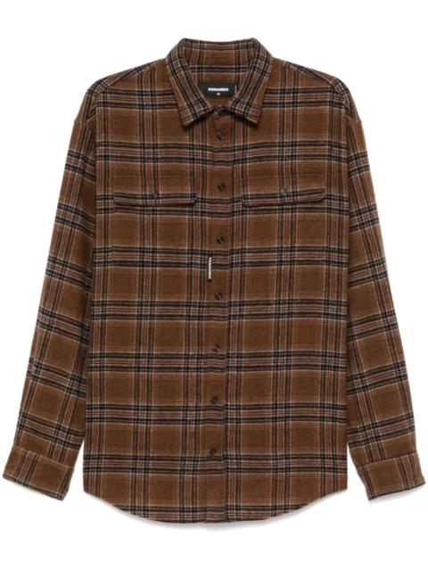 DSQUARED2 check-pattern shirt