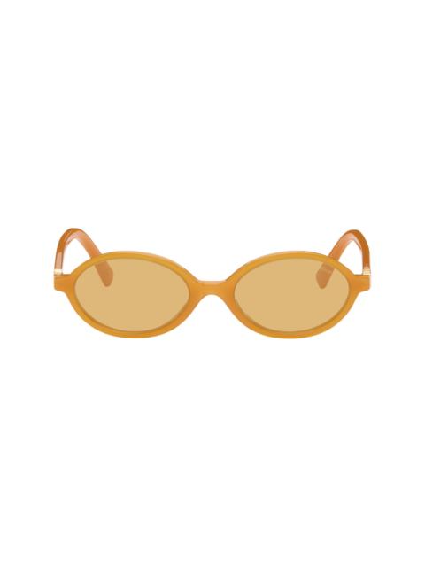 Miu Miu Orange Miu Regard Sunglasses
