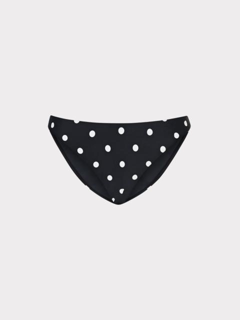 MILLY Margot Polka Dot Bikini Bottom