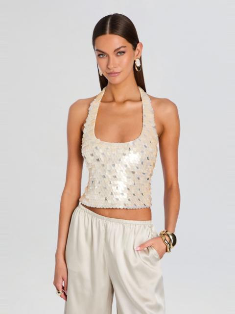 RETROFÊTE AVRIEL EMBELLISHED TOP