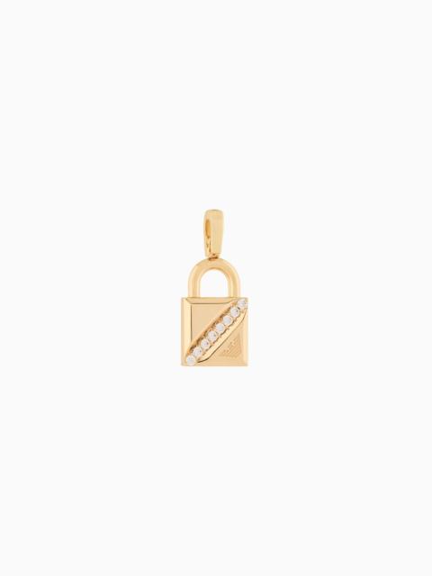 EMPORIO ARMANI EMPORIO ARMANI GOLD-TONE CHARM
