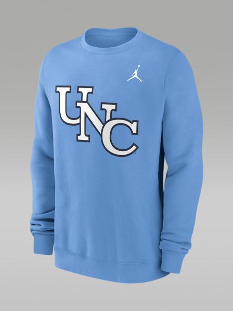 Jordan North Carolina Sideline Club Men's Jordan Brand College Pullover Crew