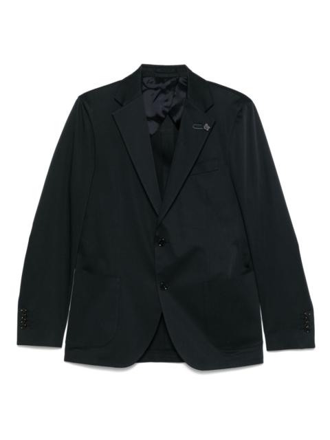 LARDINI brooch-detail blazer