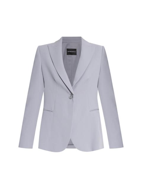 single-breasted blazer