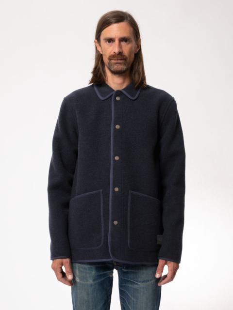 Nudie Jeans Fred Cloth Jacket Navy