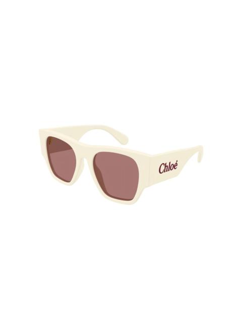 Chloé Naomy oversize-frame sunglasses