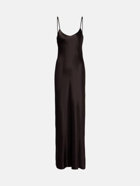 NILI LOTAN Cami silk charmeuse slip dress
