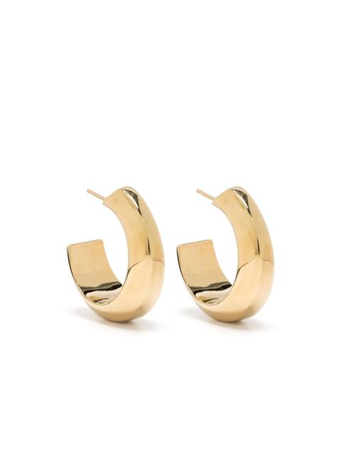 SAINT LAURENT sculpted hoop earrings