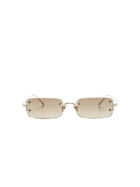 LINDA FARROW Taylor rimless sunglasses