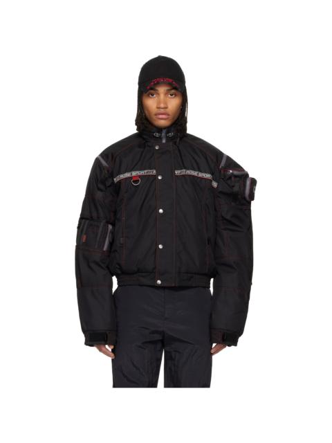 Martine Rose Black Bumbag Jacket