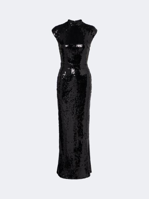 ROTATE Sequined cocktail dress