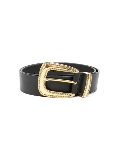 MAGDA BUTRYM buckled leather belt