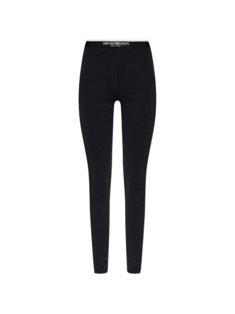 EMPORIO ARMANI logo-waistband leggings