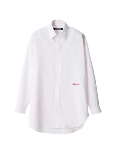 JACQUEMUS The Man's oxford shirt
