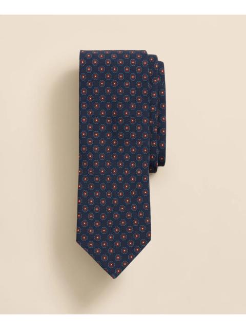 Brooks Brothers Silk Flower Tie