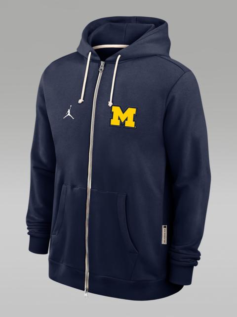 Jordan Michigan Sideline Men's Jordan Brand Dri-FIT College Full-Zip Hoodie