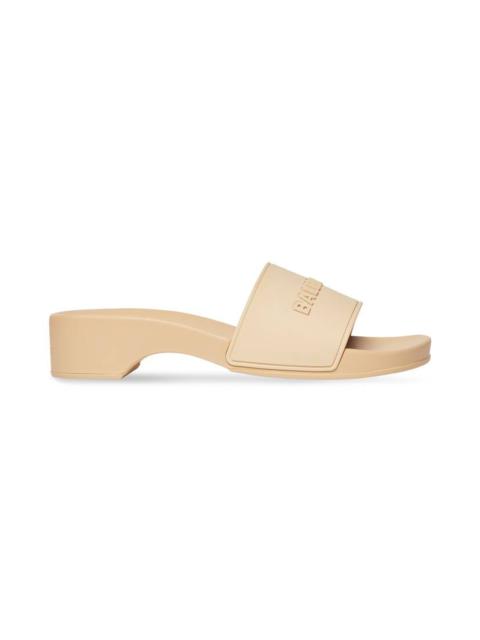 BALENCIAGA pool clog slide sandal
