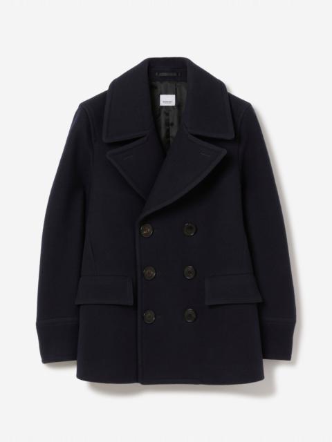 Burberry Wool Blend Pea Coat