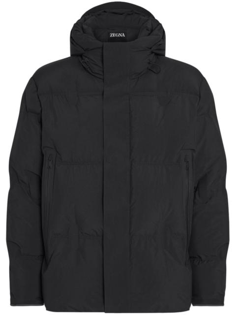 ZEGNA hooded padded jacket