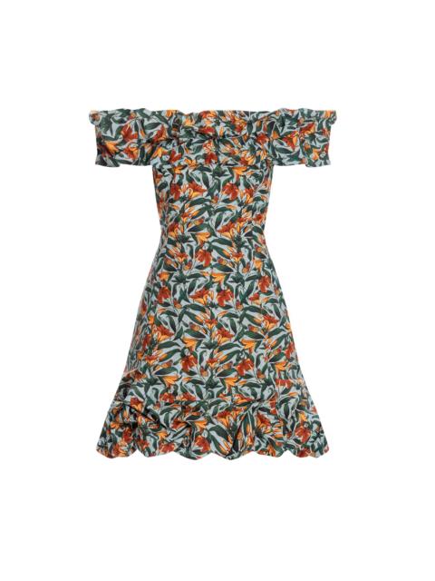 Agua by Agua Bendita Jardin Monarca Mini Dress