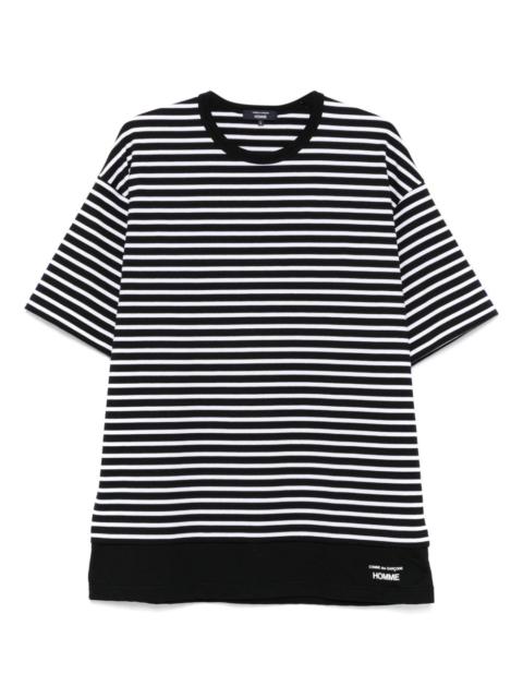 Comme des Garçons Homme striped T-shirt