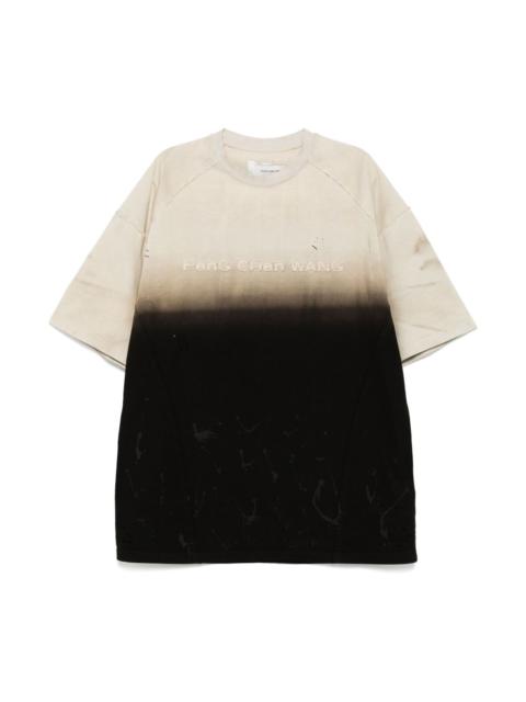 FENG CHEN WANG LOGO PATCH T-SHIRT