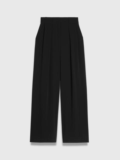 THE FOLD Clever Crepe Lyon Palazzo Trousers