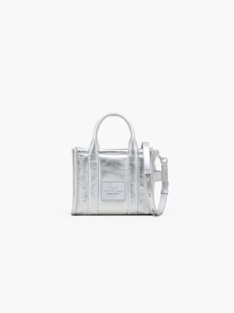 THE METALLIC LEATHER SMALL TOTE BAG