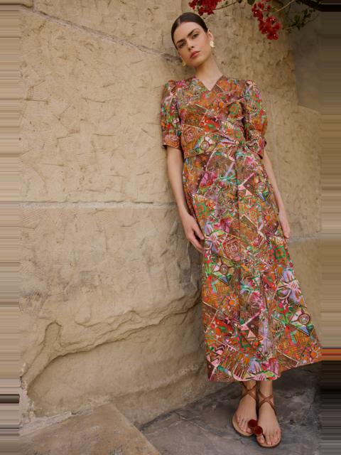 MARIE OLIVER RITA WRAP DRESS