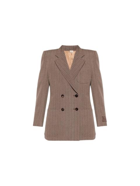 Herringbone wool jacket