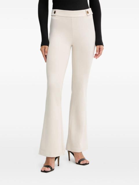 GUESS USA button flared trousers