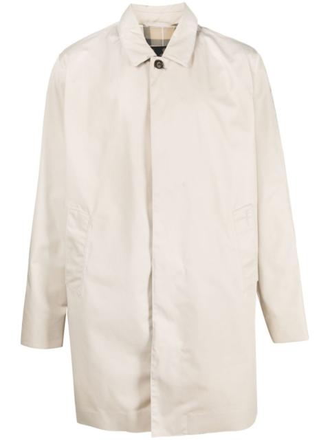 Barbour single-breasted coat