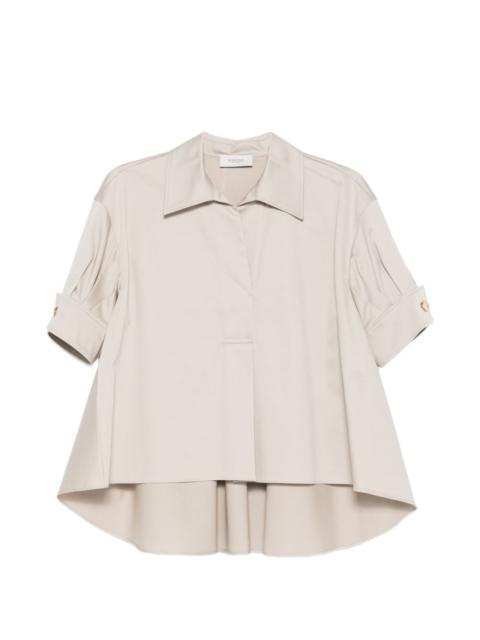 AGNONA pleated blouse