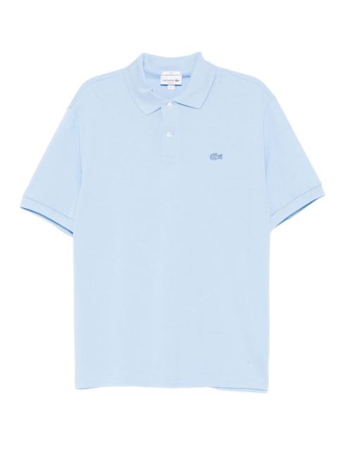 LACOSTE logo-appliqué polo shirt