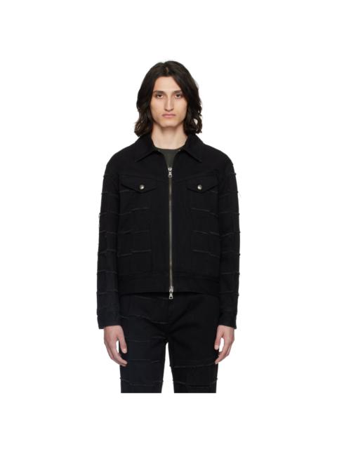 Andersson Bell Black New Patchwork Denim Jacket